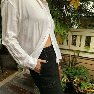 community linen button down